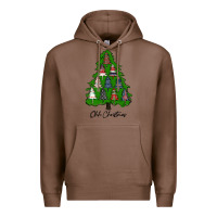 Chestnut ohh Christmas trees Premium Hoodie - RanaPortraitStore