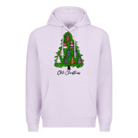 Lilac ohh Christmas trees Premium Hoodie - RanaPortraitStore