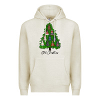 Oatmeal Heather ohh Christmas trees Premium Hoodie - RanaPortraitStore