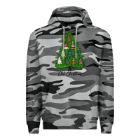 Slate Camo ohh Christmas trees Premium Hoodie - RanaPortraitStore