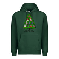 Sports Green ohh Christmas trees Premium Hoodie - RanaPortraitStore