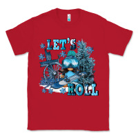 Red let's roll Classic Tee - FaDigitalArtStudio