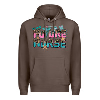 Coffee future nurse Premium Hoodie - AdoDesignShop