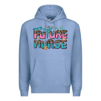Colony Blue future nurse Premium Hoodie - AdoDesignShop