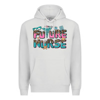 Dove Grey future nurse Premium Hoodie - AdoDesignShop
