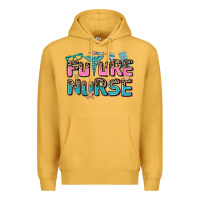 Mustard future nurse Premium Hoodie - AdoDesignShop