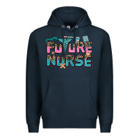 Navy future nurse Premium Hoodie - AdoDesignShop
