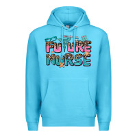 Ocean Blue future nurse Premium Hoodie - AdoDesignShop