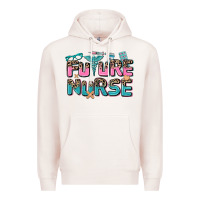 Pale Pink future nurse Premium Hoodie - AdoDesignShop