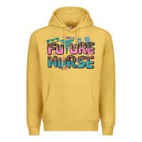 Antique Gold future nurse Premium Hoodie - AdoDesignShop