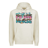 Oatmeal Heather future nurse Premium Hoodie - AdoDesignShop