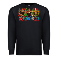 Black gnomigos Premium Sweatshirt - Zillion Design Studio