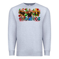 Heather Grey gnomigos Premium Sweatshirt - Zillion Design Studio