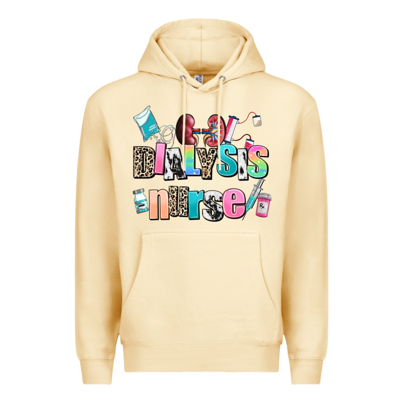 Dialysis Nurse Premium Hoodie by AdoDesignShop | Teevron
