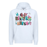 White dialysis nurse Premium Hoodie - AdoDesignShop