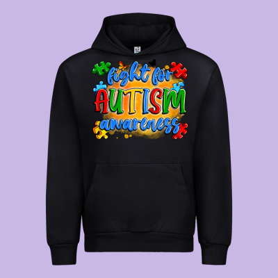 Fight For Autism Awareness Urban Hoodie Designed By Artiststas
