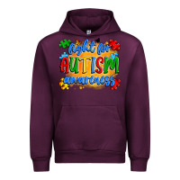Mauve Wine fight for autism awareness Urban Hoodie - Artiststas