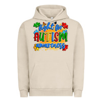 Pigment French Oak fight for autism awareness Urban Hoodie - Artiststas