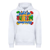 White fight for autism awareness Urban Hoodie - Artiststas