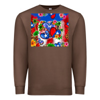 Chestnut puerto rico hearts Premium Sweatshirt - Zillion Design Studio
