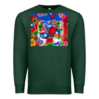 Sports Green puerto rico hearts Premium Sweatshirt - Zillion Design Studio