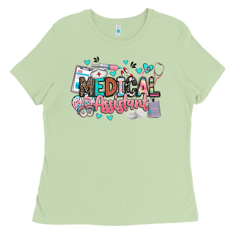 Medical Assistant Ladies Tee by BarkalooDesign | Teevron