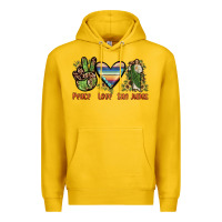 Lemon peace love san judas Premium Hoodie - JahusDesignShop