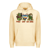 Pina Colada peace love san judas Premium Hoodie - JahusDesignShop