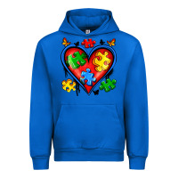 Cobalt autism heart Urban Hoodie - Artiststas