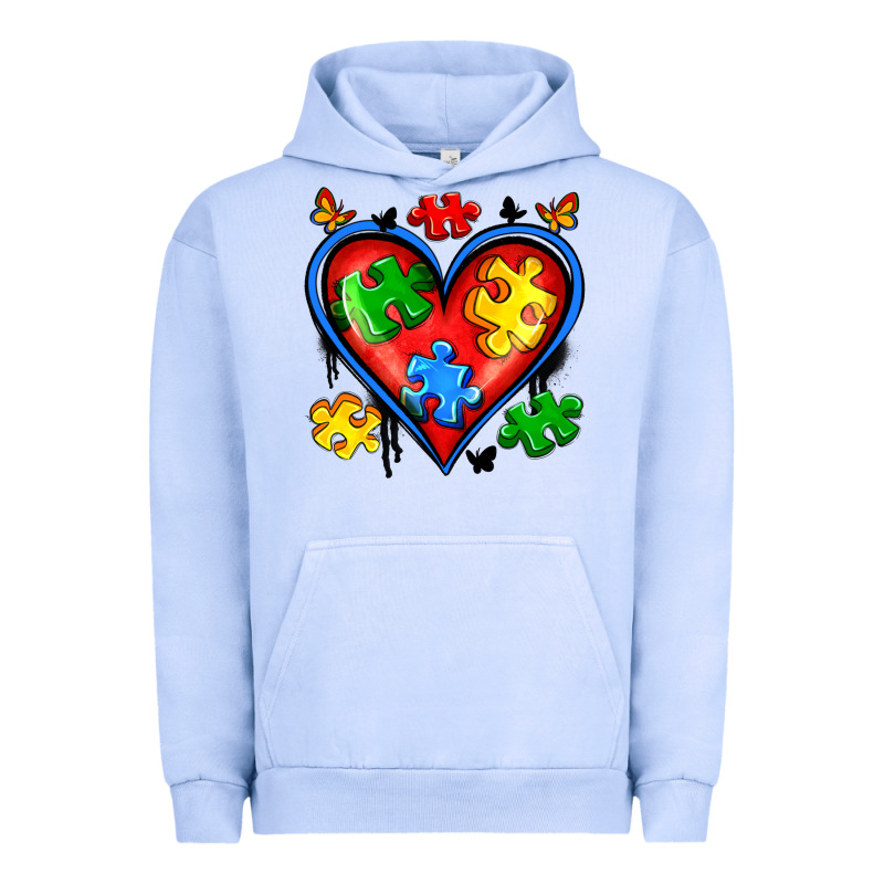 Autism Heart Urban Hoodie by Artiststas | Teevron