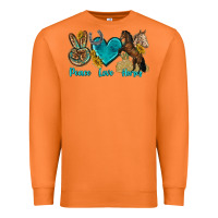 Carrot peace love horses tbw Premium Sweatshirt - texasbilliewilder