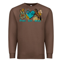 Chestnut peace love horses tbw Premium Sweatshirt - texasbilliewilder