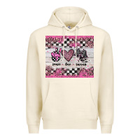 Tofu peace love racing Premium Hoodie - JahusDesignShop