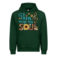 Forest Green then sings my soul Urban Hoodie - JahusDesignShop