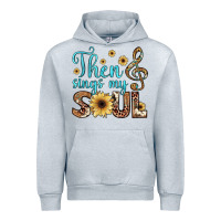 Heather Grey then sings my soul Urban Hoodie - JahusDesignShop