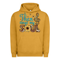 Pigment Peanut Butter then sings my soul Urban Hoodie - JahusDesignShop