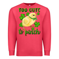 Cardinal Too Cute To Pinch Chick Premium Sweatshirt - RanaPortraitStore