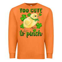 Carrot Too Cute To Pinch Chick Premium Sweatshirt - RanaPortraitStore