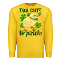 Lemon Too Cute To Pinch Chick Premium Sweatshirt - RanaPortraitStore