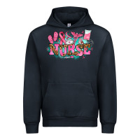 Navy breast cancer nurse Urban Hoodie - AdoDesignShop