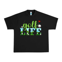Black golf life Urban Heavy Tee - Artiststas