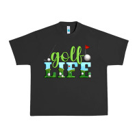 Pigment Black golf life Urban Heavy Tee - Artiststas