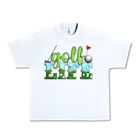 White golf life Urban Heavy Tee - Artiststas