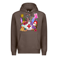 Coffee nurse  summer Premium Hoodie - AdoDesignShop