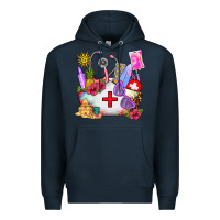 Navy nurse  summer Premium Hoodie - AdoDesignShop