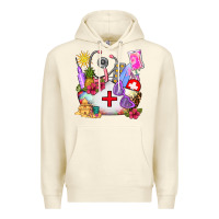 Sandshell nurse  summer Premium Hoodie - AdoDesignShop
