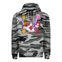 Slate Camo nurse  summer Premium Hoodie - AdoDesignShop