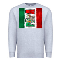 Heather Grey mexico papa Premium Sweatshirt - Zillion Design Studio