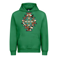 Emerald cowhide leopard gemstone aztec Urban Hoodie - JahusDesignShop