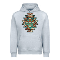 Heather Grey cowhide leopard gemstone aztec Urban Hoodie - JahusDesignShop